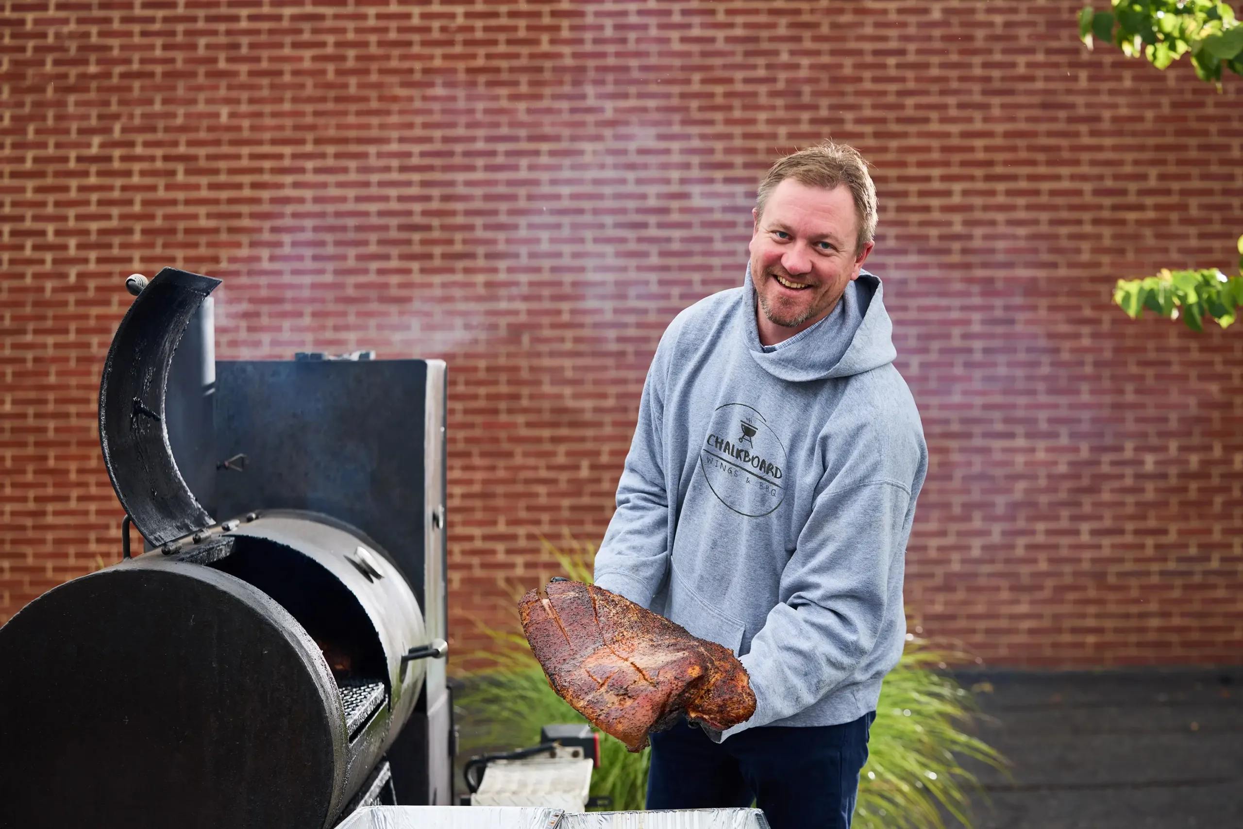 BBQ on a smoker